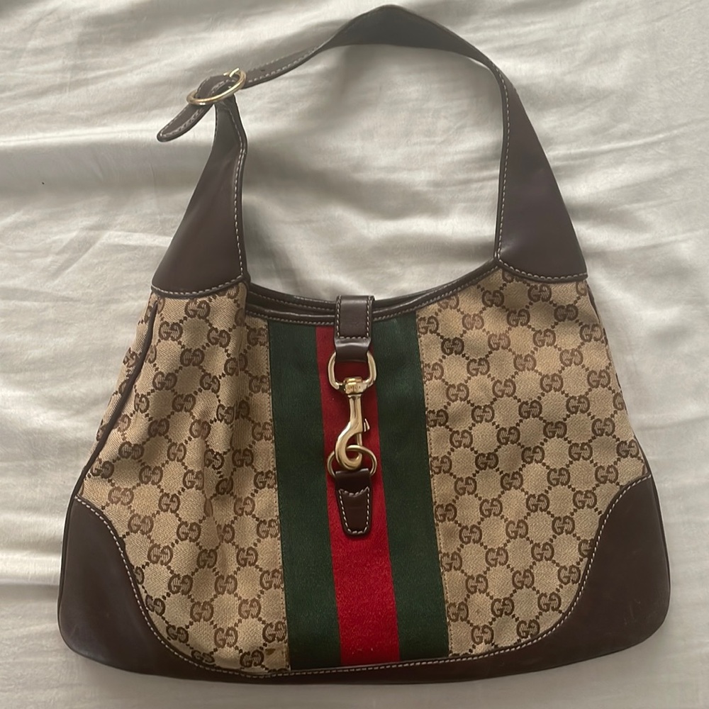 Gucci Jackie O Bouvier Hobo Handbag model number 153029
